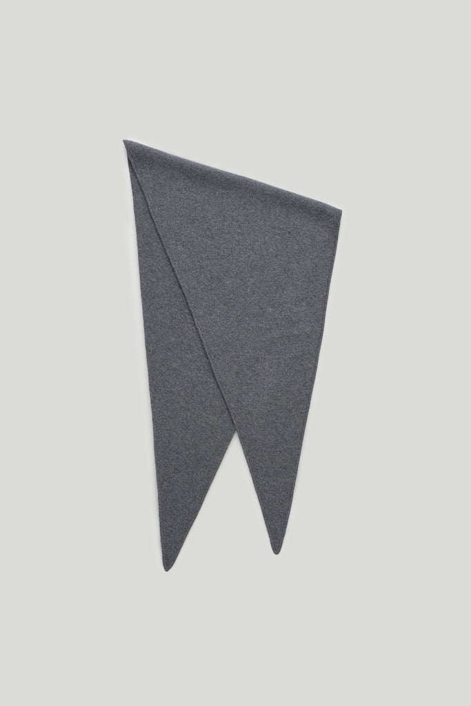 Bandana Graphite | Lisa Yang | Grå mörkgrå sjal scarf i 100% kashmir