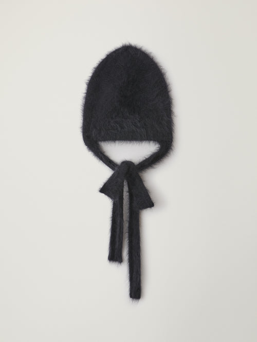 The Brushed Tied Hood