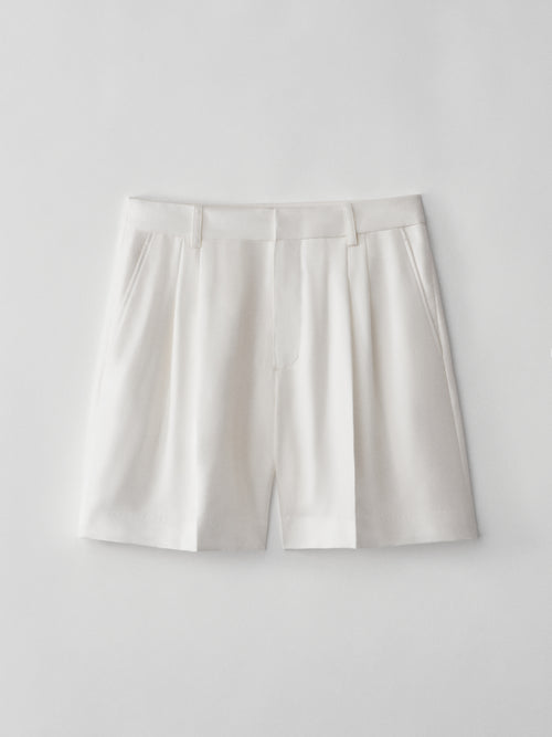 Tailored Wide Leg Shorts