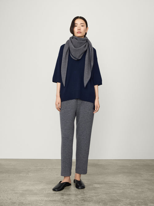 The Bandana Contrast Large Scarf