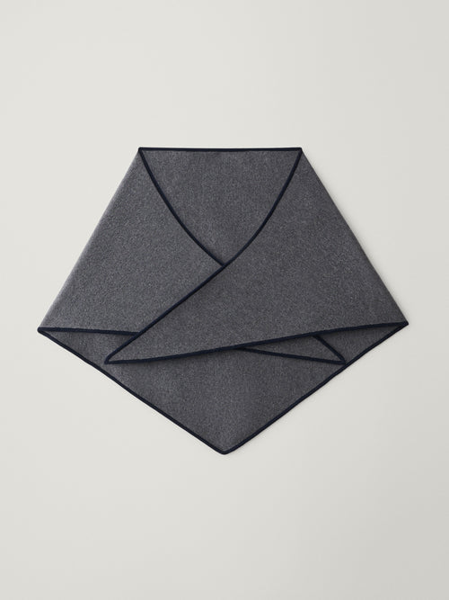 The Bandana Contrast Large Scarf