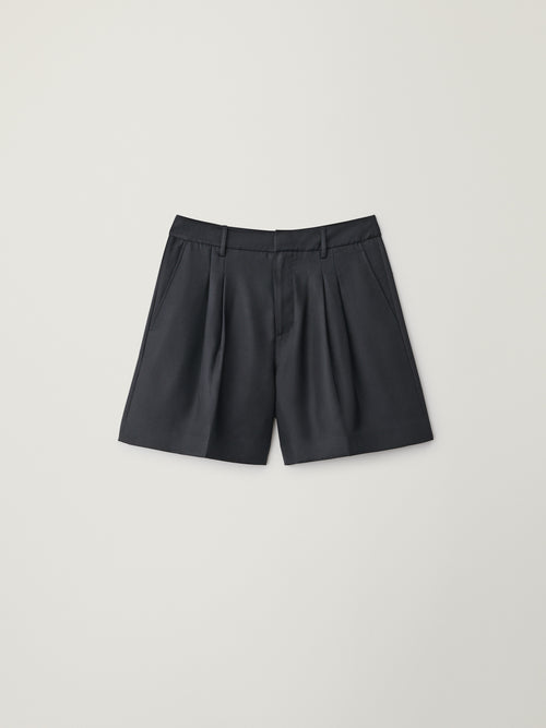 Tailored Wide Leg Shorts