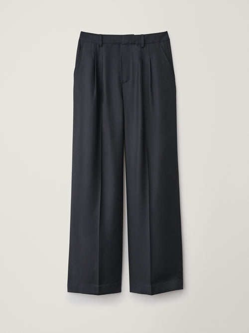 Tailored Wide Leg Trousers