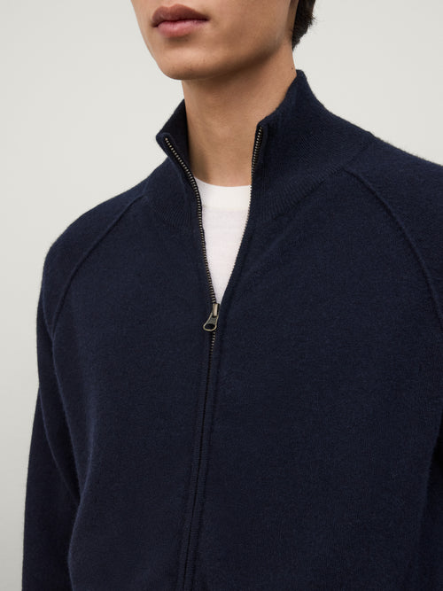 The Bran Zip Cardigan
