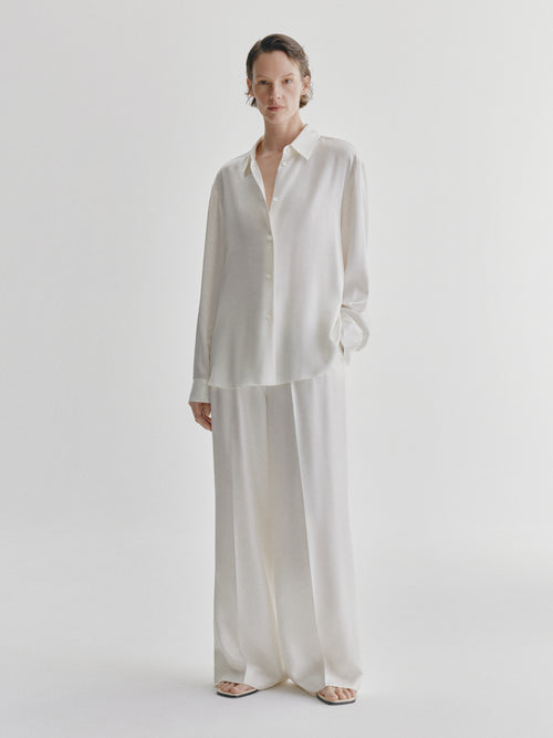 Tailored Wide Leg Trousers