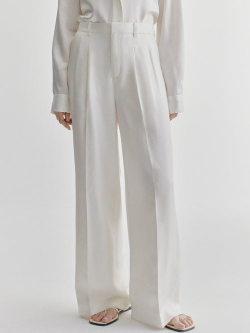 Tailored Wide Leg Trousers