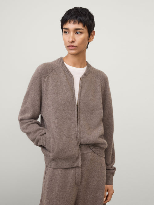 The Nessie Zip Cardigan Jacket