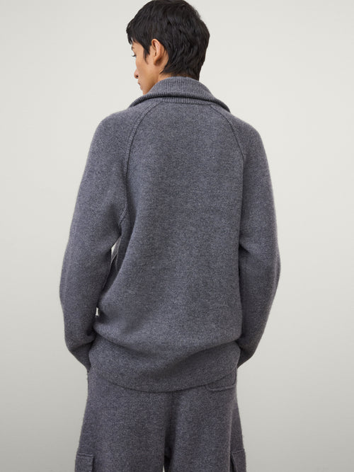 The Gardenia Zip Cardigan