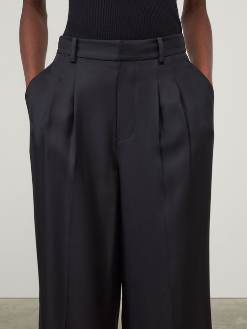 Tailored Wide Leg Trousers