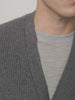 Dion Cardigan Graphite | Lisa Yang | Grå mörkgrå cardigan kofta i 100% kashmir